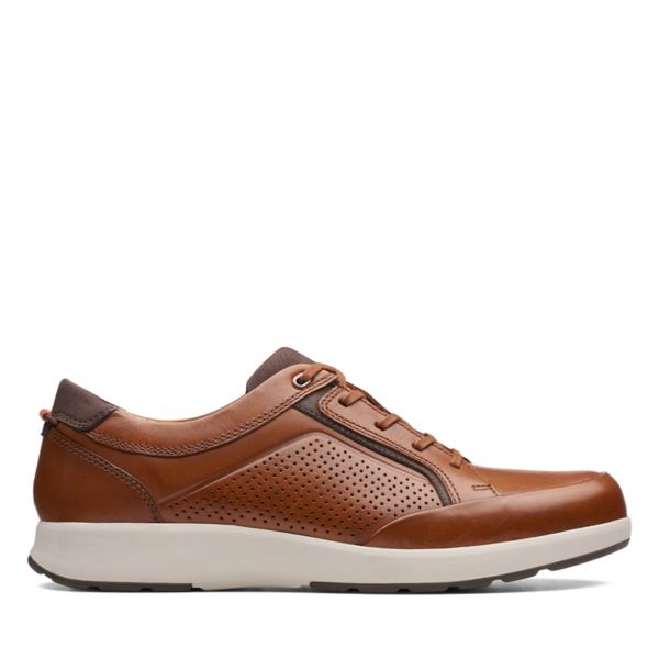 Clarks Mens Un Trail Form Trainers Brown | CA-9356478